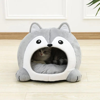 Very Soft Cat Bed Pet Basket Cat House Sofa Small Dog Lounger Cushion Kittens Cave Puppy Mat House Tent Bed Supplies For Cats