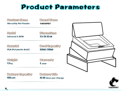 Cat Automatic Feeder Smart Infrared
