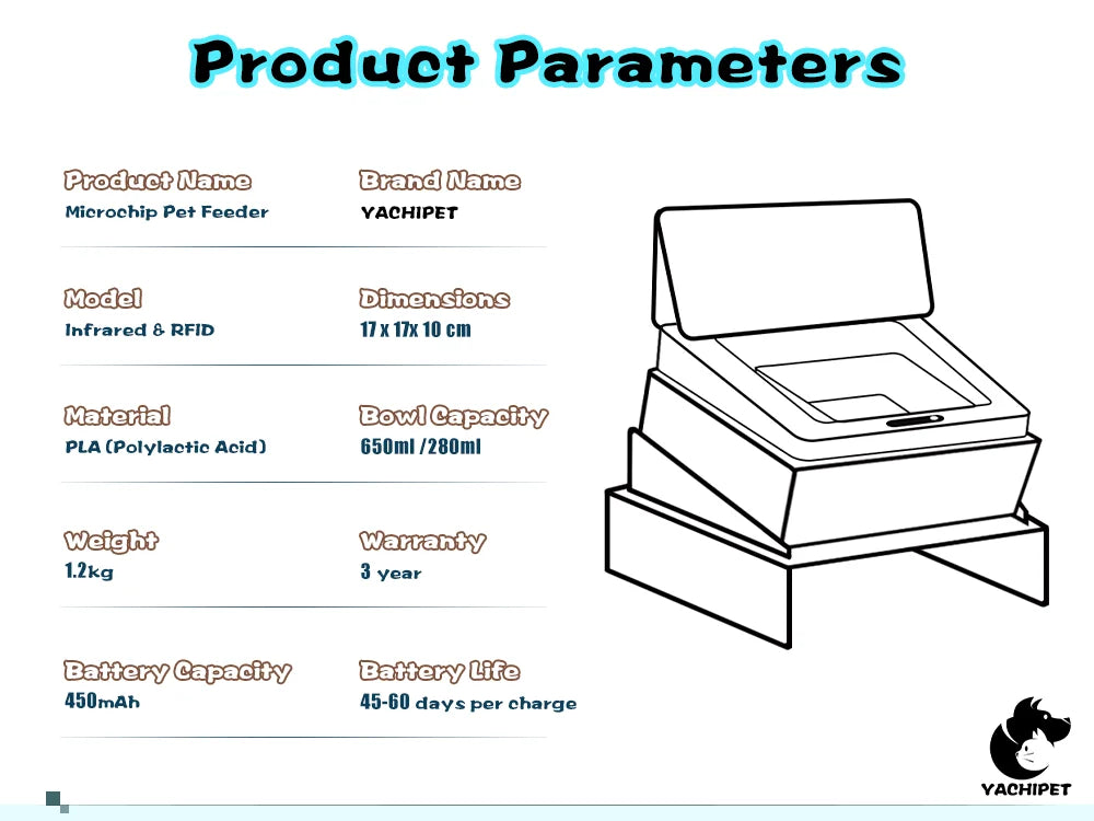 Cat Automatic Feeder Smart Infrared