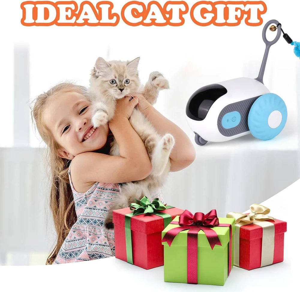 Smart Cat Toy 2 Modes Automatic Moving