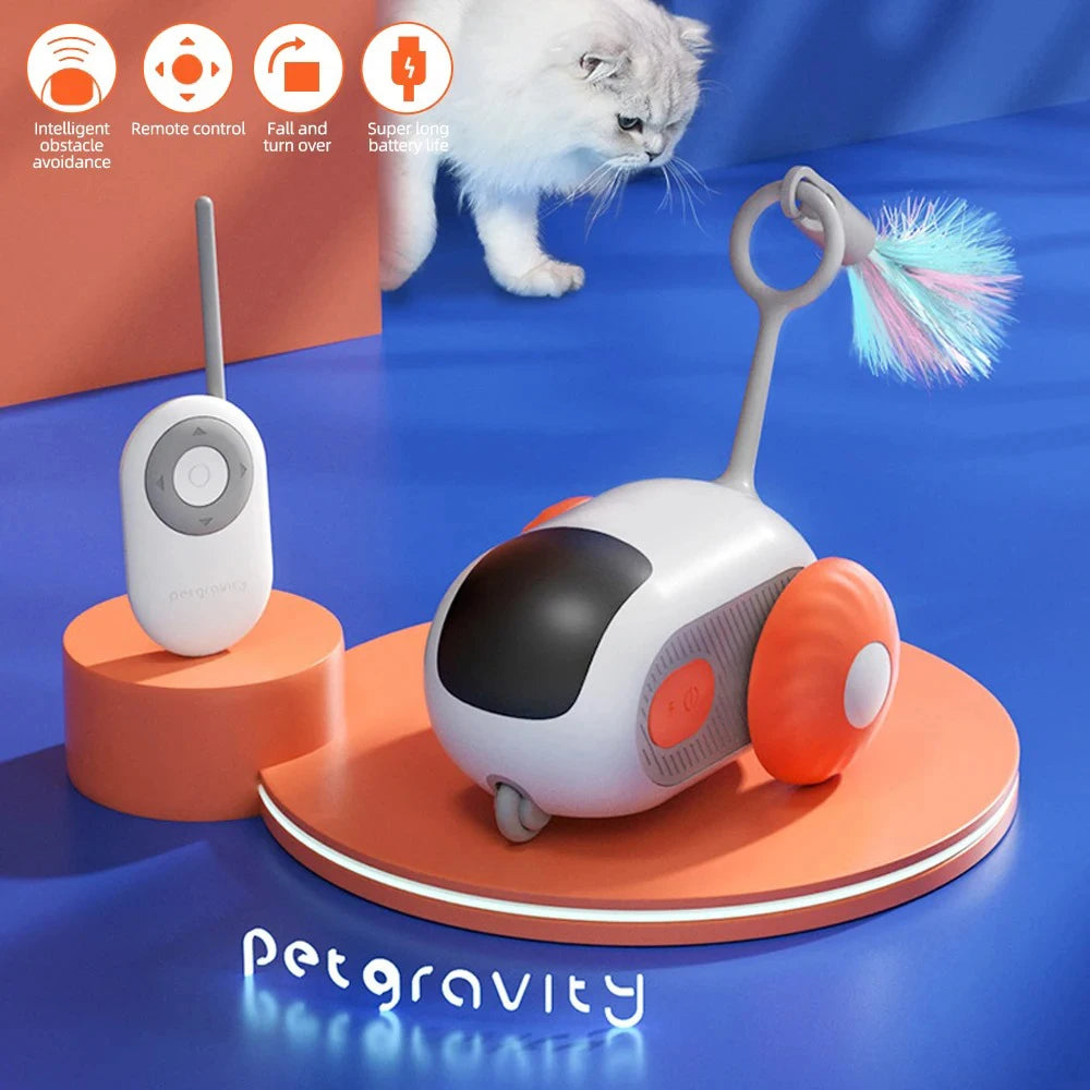 Smart Cat Toy 2 Modes Automatic Moving