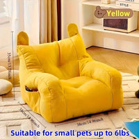 Cat Sofa Bed with Cartoon Design,
