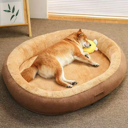 Pet Cat Dog Bed Cozy Square Plush