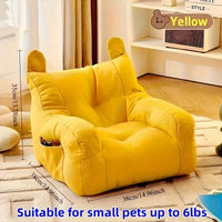Cat Sofa Bed with Cartoon Design,