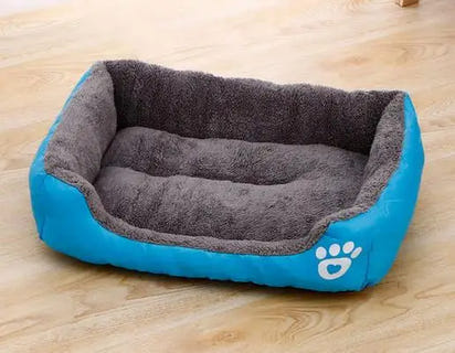 Pet Cat Dog Bed Cozy Square Plush