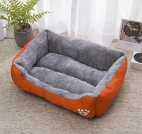 Pet Cat Dog Bed Cozy Square Plush