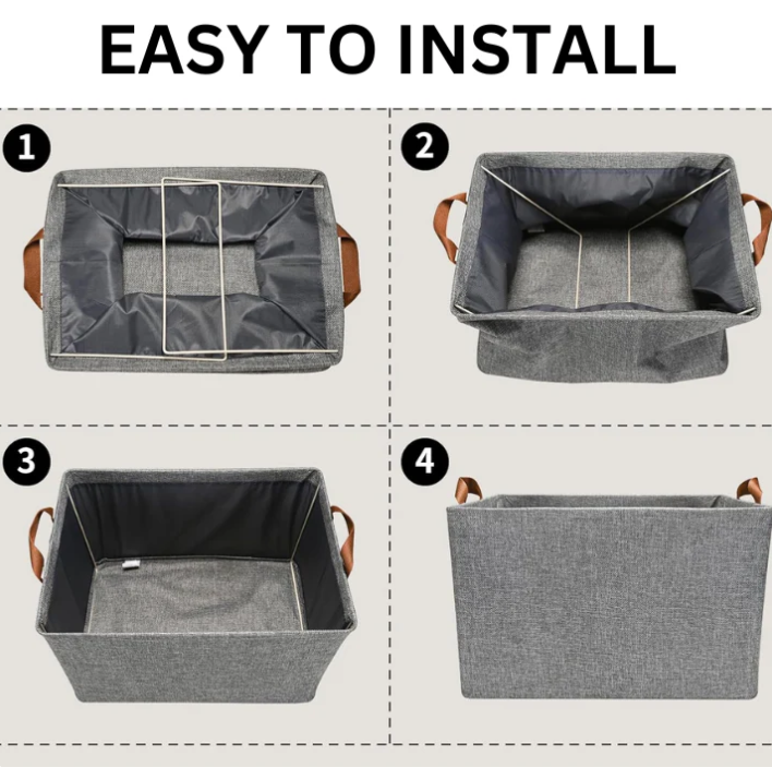 WardrobeBox™ Compact Foldable Organisers