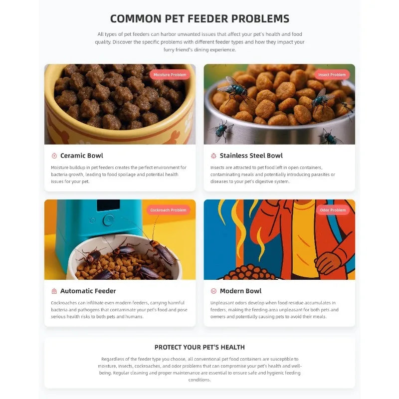 Cat Automatic Feeder Smart Infrared