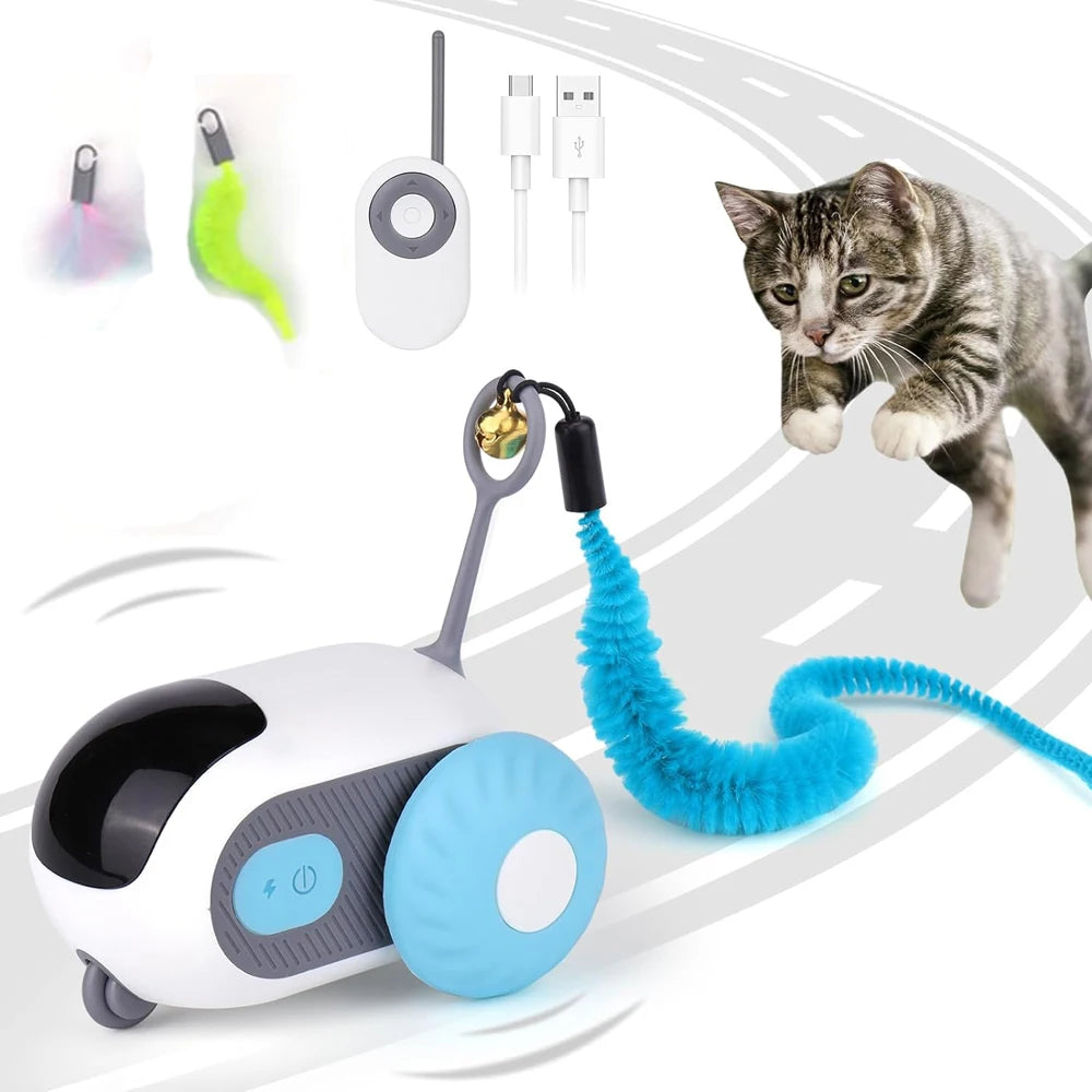 Smart Cat Toy 2 Modes Automatic Moving