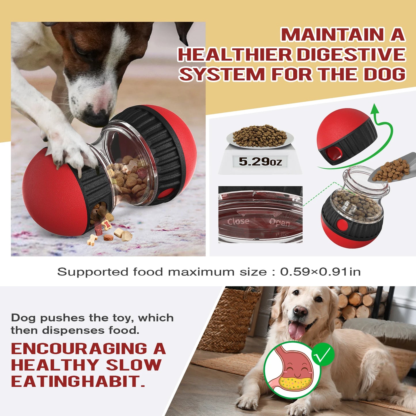 Treat Enrichment Pet Toys Slow Feeder